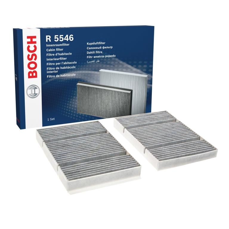 Filtre d'habitacle (Filtre à pollen) BOSCH R5546 - ref. 1 987 435 546
