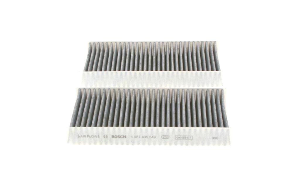 Filtre d'habitacle (Filtre à pollen) BOSCH R5549 - ref. 1 987 435 549