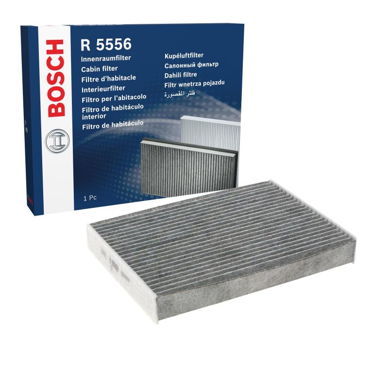 Filtre d'habitacle (Filtre à pollen) BOSCH R5556 - ref. 1 987 435 556