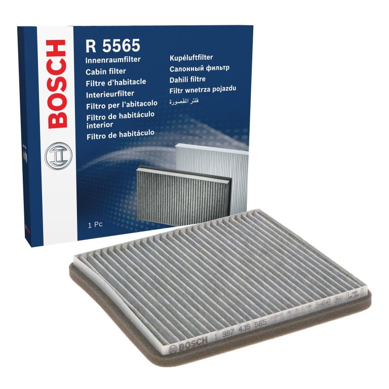 Filtre d'habitacle (Filtre à pollen) BOSCH R5565 - ref. 1 987 435 565