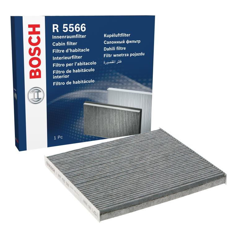 Filtro, aire habitáculo BOSCH R5566 - ref. 1 987 435 566