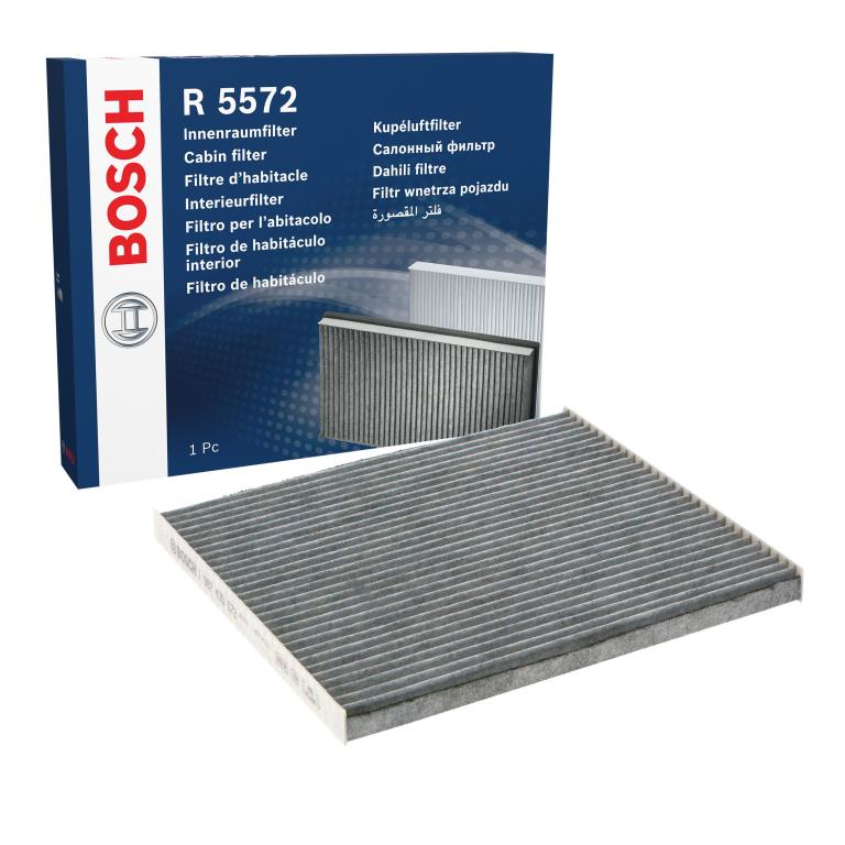 Filtre d'habitacle (Filtre à pollen) BOSCH R5572 - ref. 1 987 435 572