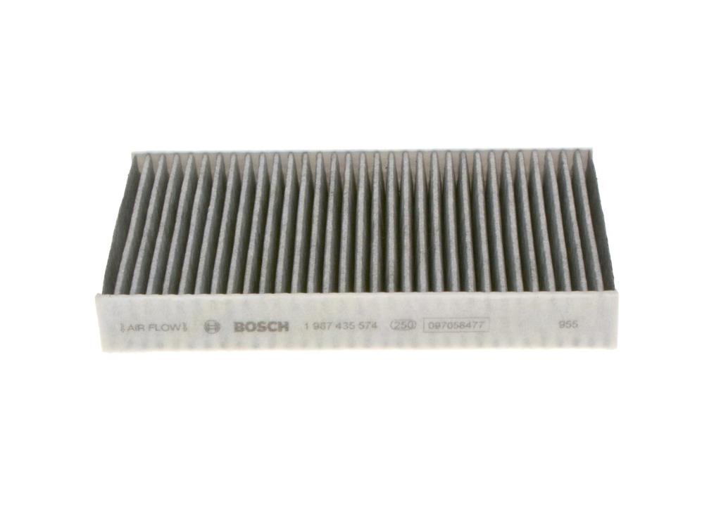 Filtre d'habitacle (Filtre à pollen) BOSCH R5574 - ref. 1 987 435 574
