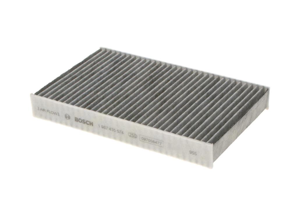 Filtre d'habitacle (Filtre à pollen) BOSCH R5574 - ref. 1 987 435 574