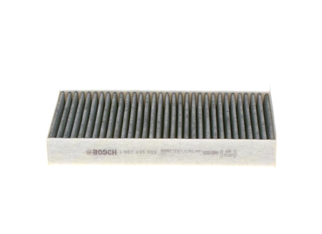 Filtre d'habitacle (Filtre à pollen) BOSCH R5582 - ref. 1 987 435 582