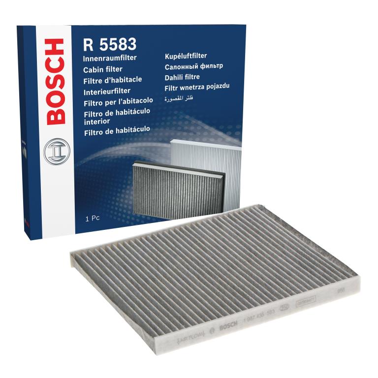 Filtro, aire habitáculo BOSCH R5583 - ref. 1 987 435 583