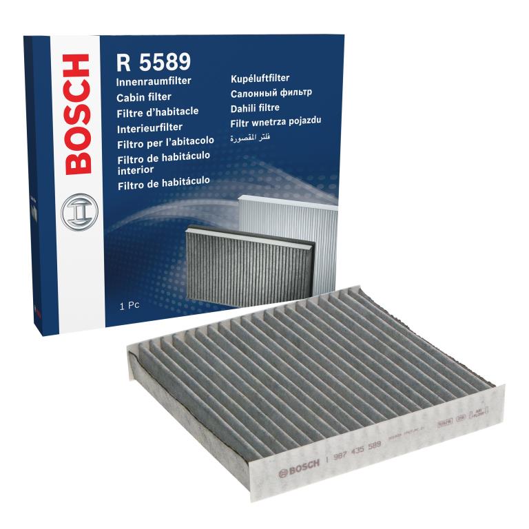 Filtro, aire habitáculo BOSCH R5589 - ref. 1 987 435 589