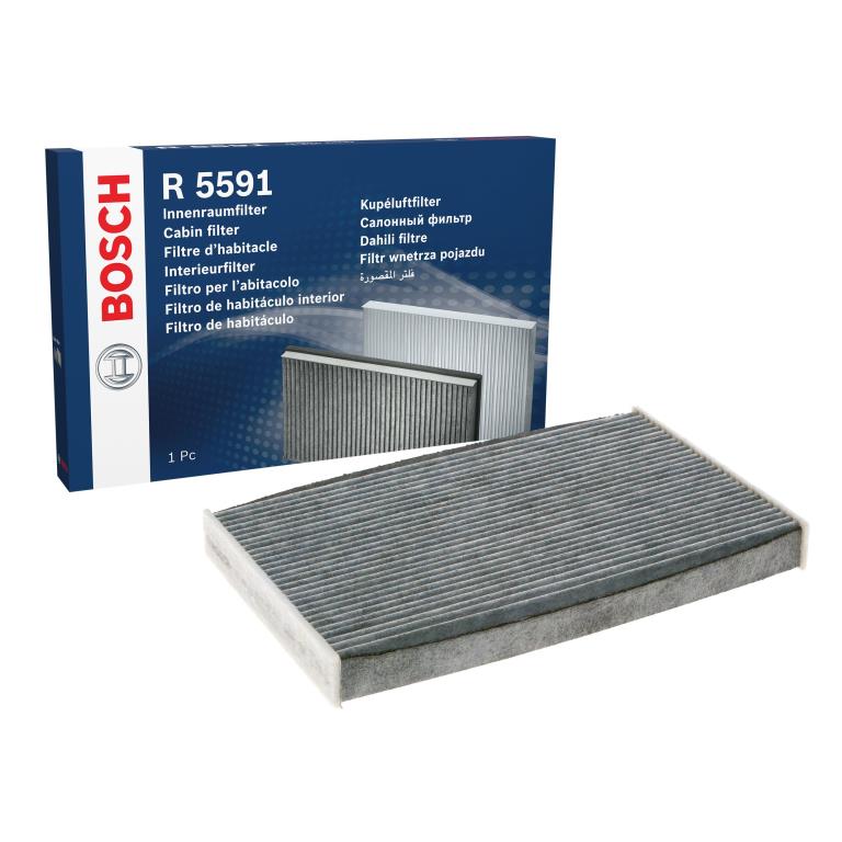 Filtre d'habitacle (Filtre à pollen) BOSCH R5591 - ref. 1 987 435 591