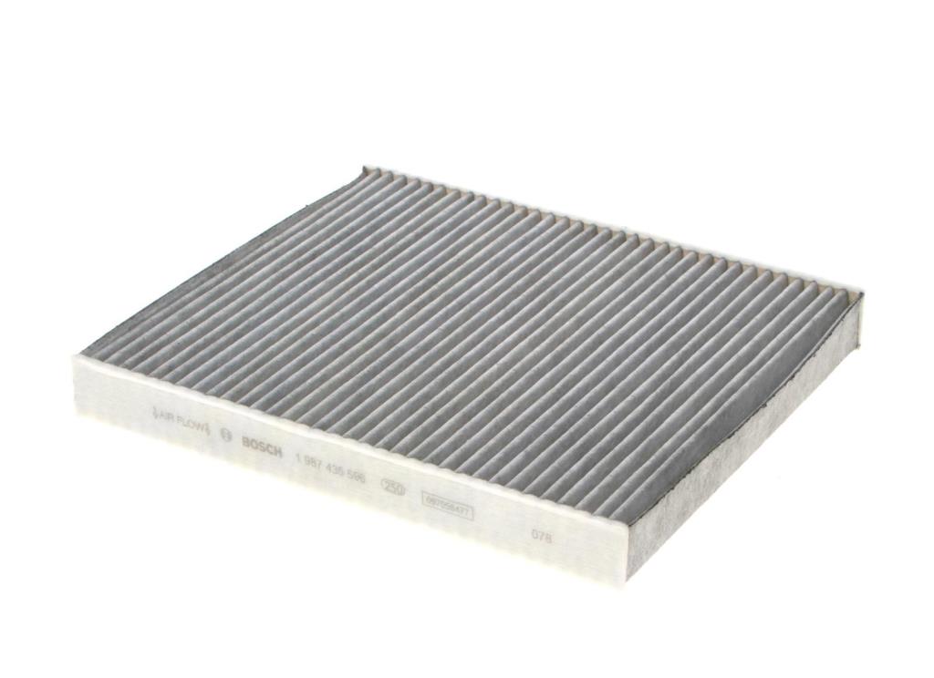 Filtre d'habitacle (Filtre à pollen) BOSCH R5596 - ref. 1 987 435 596