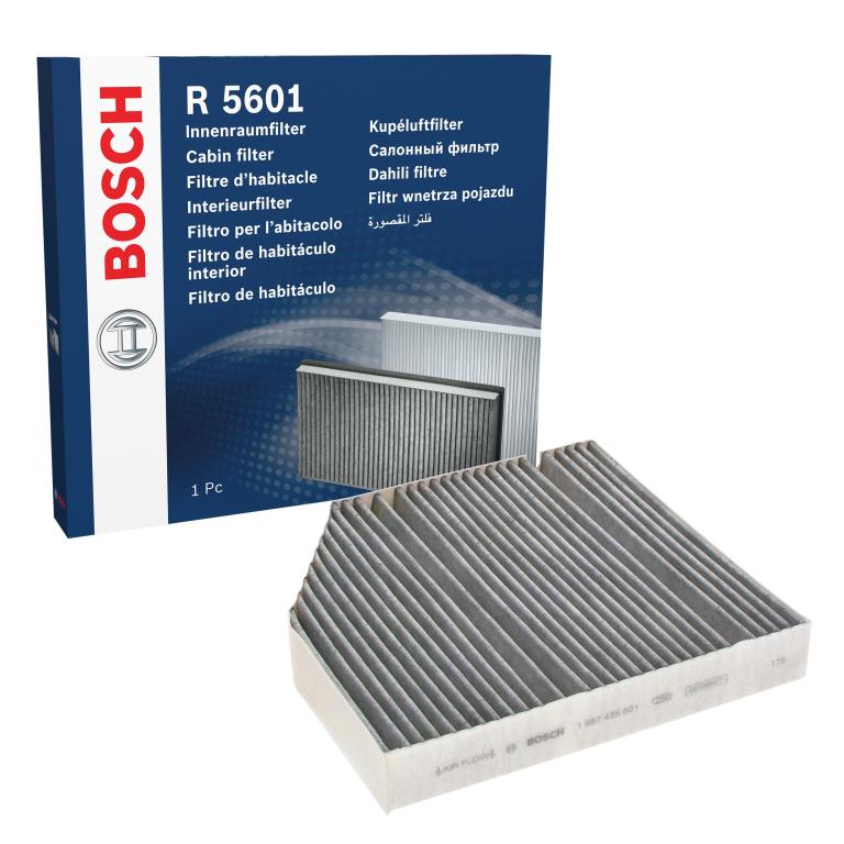 Filtre d'habitacle (Filtre à pollen) BOSCH R5601 - ref. 1 987 435 601
