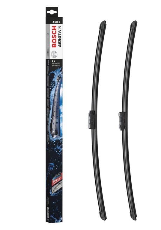 Balai d'essuie-glace (Essuie glace) BOSCH A 636 S - ref. 3 397 007 636
