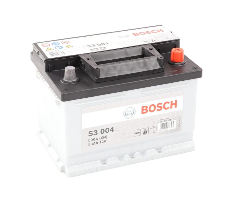 Batterie (de voiture) BOSCH 53.0 Ah - S3 004 - ref. 0 092 S30 041