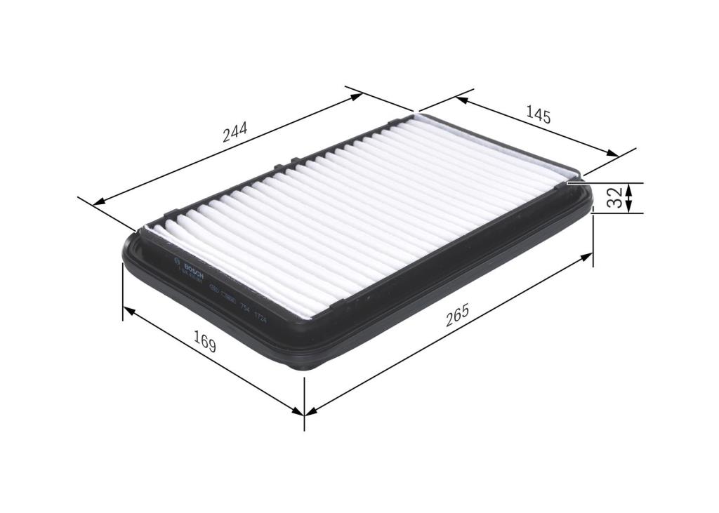 Filtre à air BOSCH ref. F 026 400 001