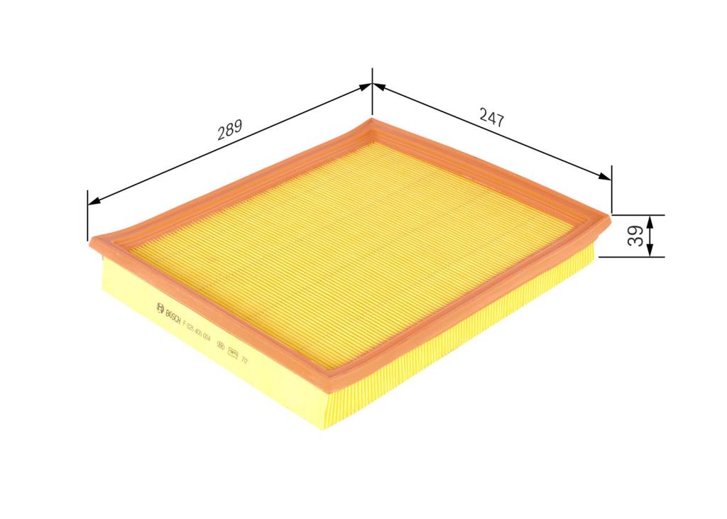Filtro de ar BOSCH ref. F 026 400 004
