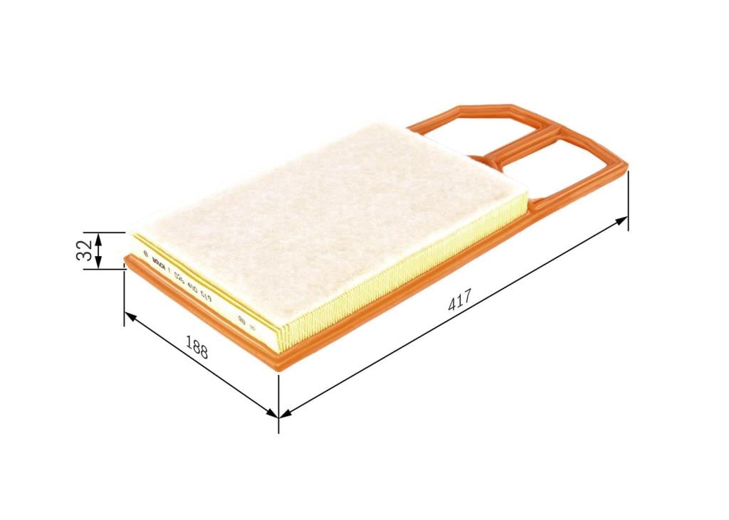 Filtre à air BOSCH ref. F 026 400 019
