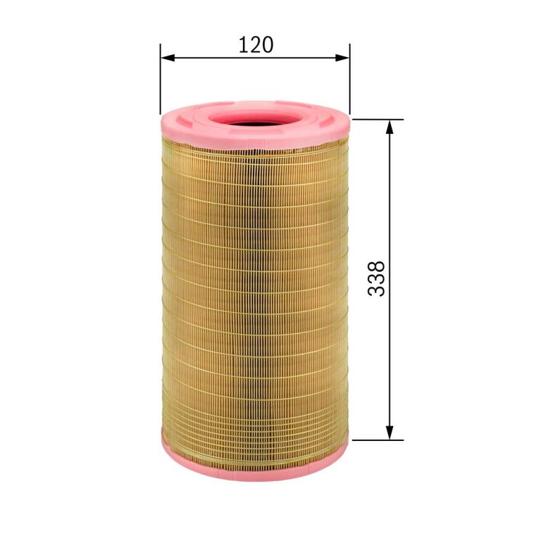 Filtro de ar BOSCH F 026 400 024