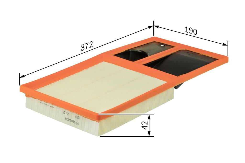 Filtre à air BOSCH F 026 400 035
