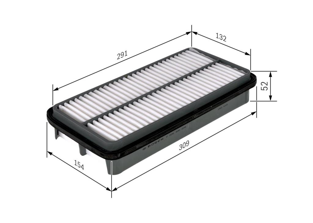 Filtre à air BOSCH ref. F 026 400 038