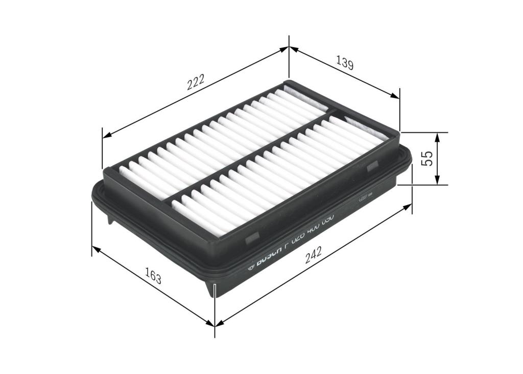Filtre à air BOSCH F 026 400 090