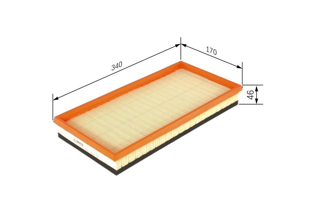 Filtro de aire (de coche) BOSCH ref. F 026 400 112