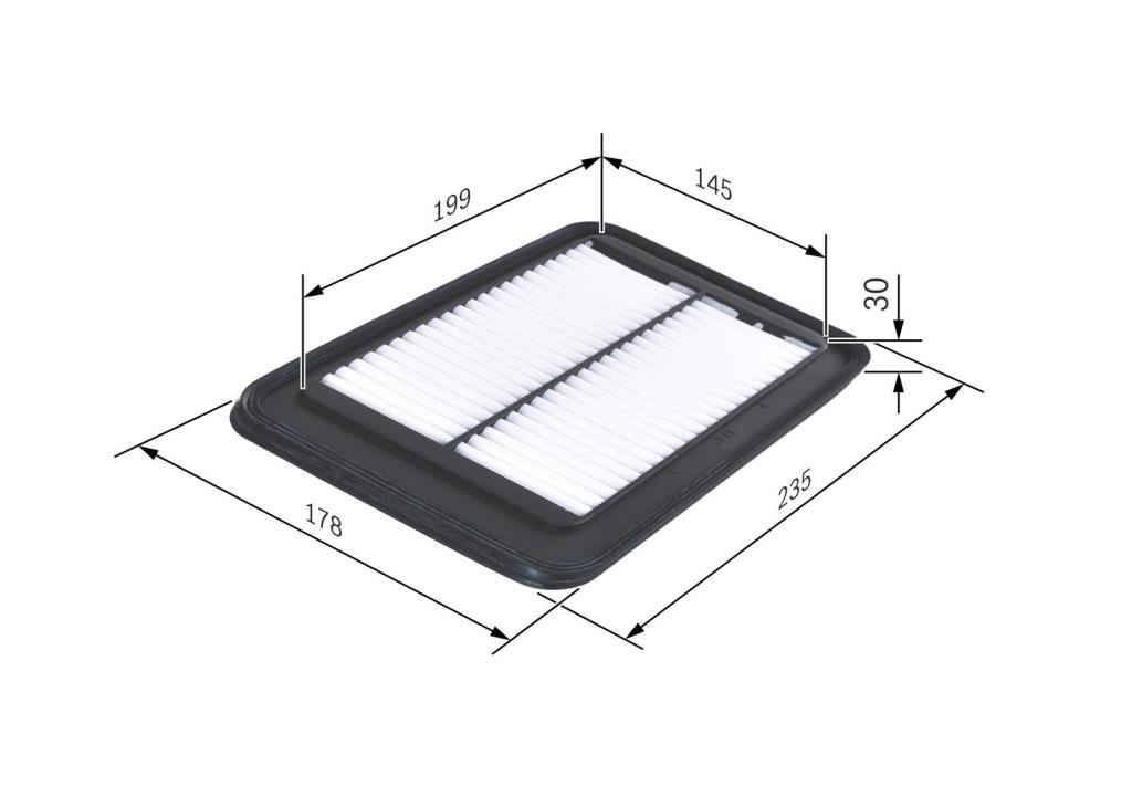 Filtre à air BOSCH ref. F 026 400 127