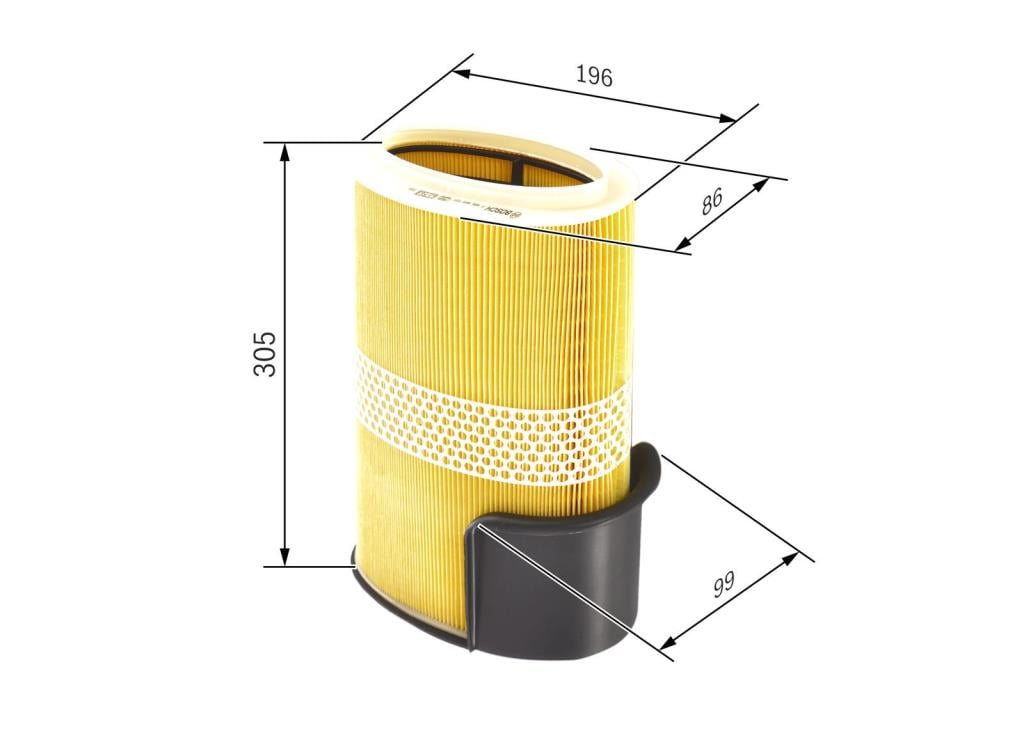 Filtre à air BOSCH ref. F 026 400 131