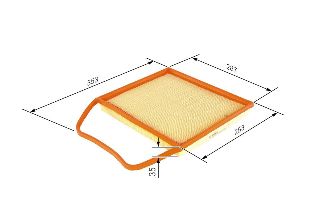 Filtre à air BOSCH ref. F 026 400 148