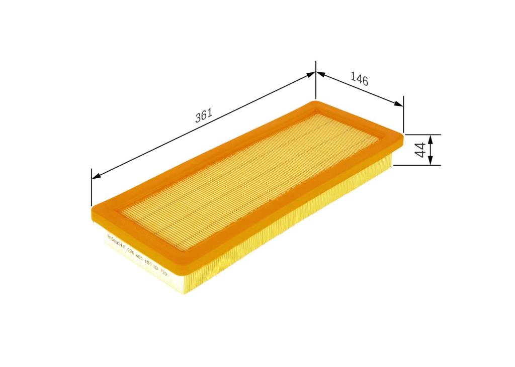 Filtre à air BOSCH ref. F 026 400 151