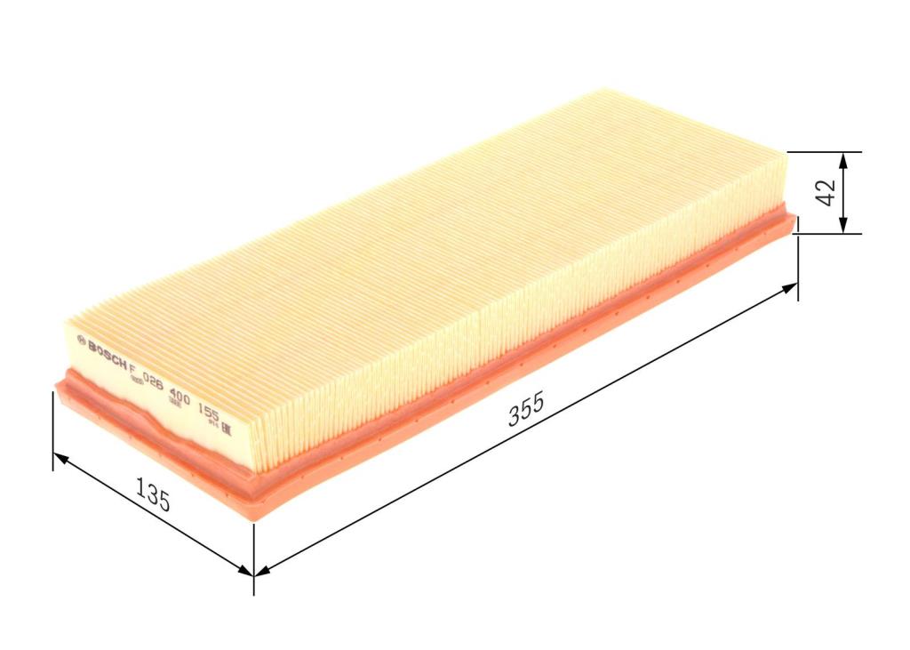 Filtre à air BOSCH ref. F 026 400 155