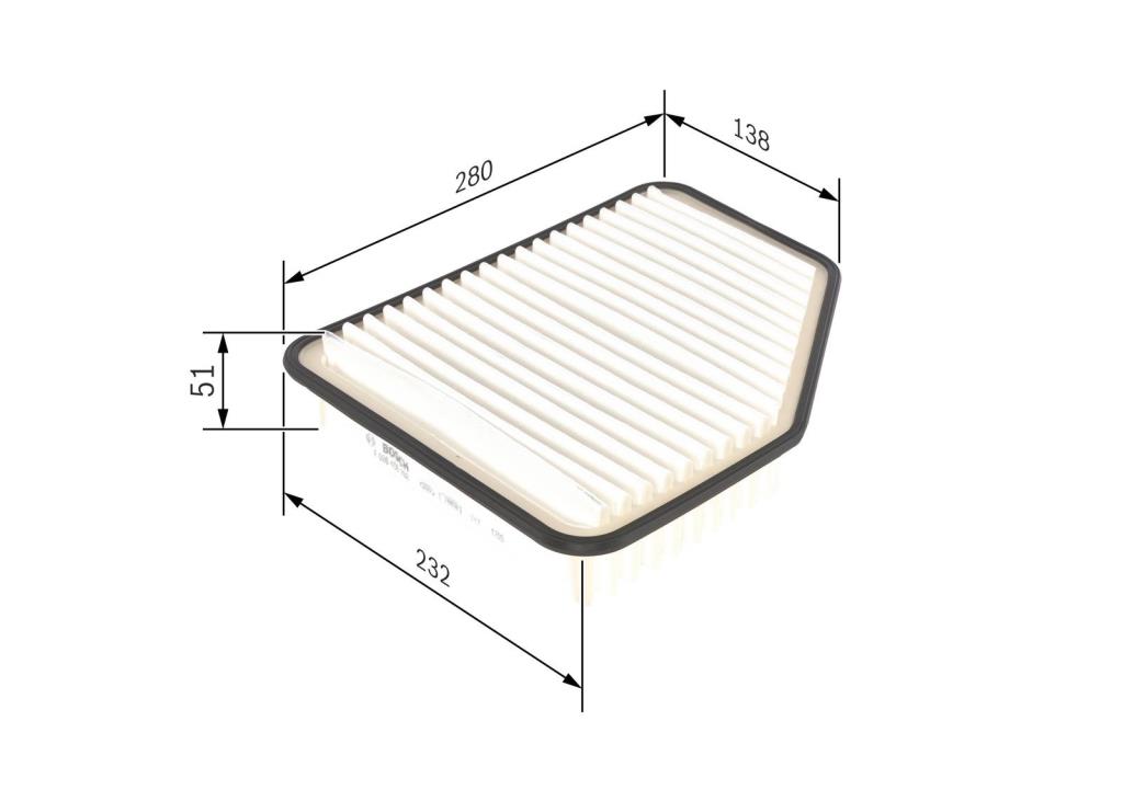 Filtre à air BOSCH ref. F 026 400 162