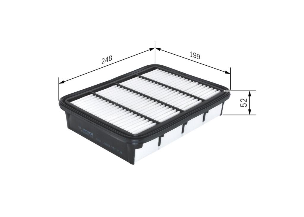 Filtro de ar BOSCH ref. F 026 400 165