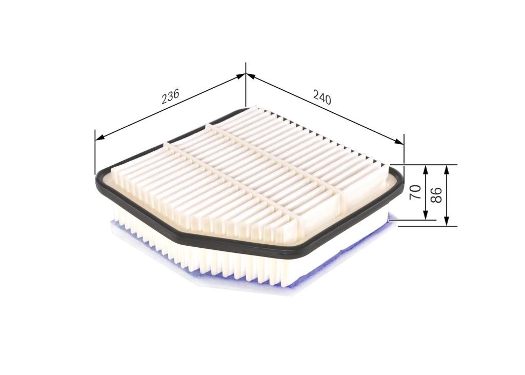 Filtre à air BOSCH ref. F 026 400 176