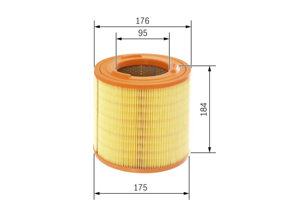 Filtre à air BOSCH ref. F 026 400 183
