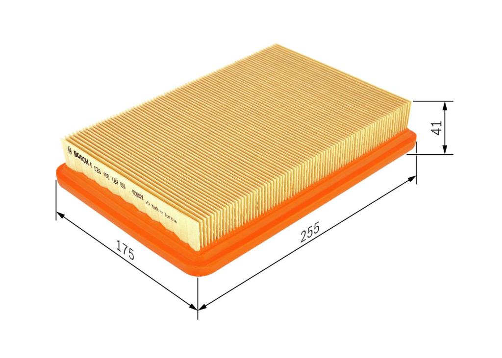 Filtro de aire (de coche) BOSCH ref. F 026 400 187