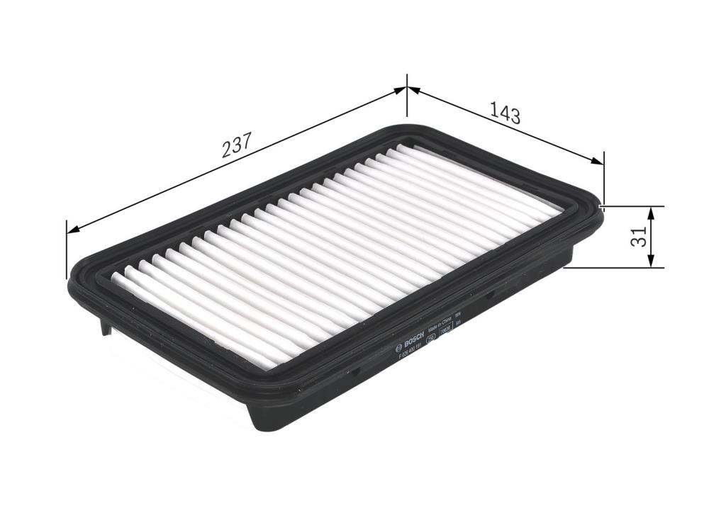 Filtre à air BOSCH ref. F 026 400 191