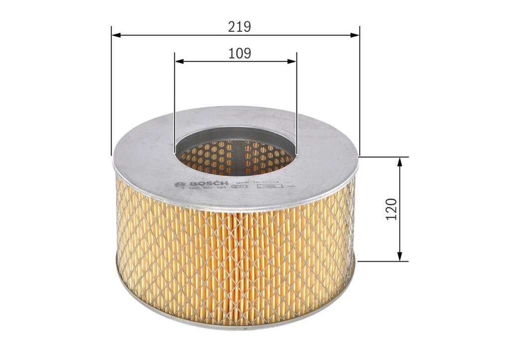 Filtre à air BOSCH ref. F 026 400 193