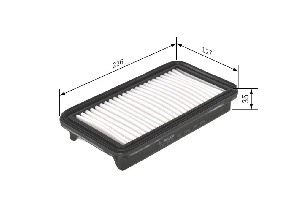 Filtre à air BOSCH ref. F 026 400 201
