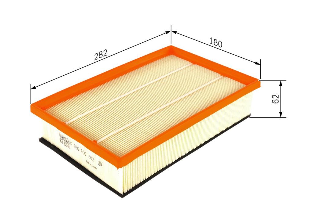 Filtre à air BOSCH F 026 400 202