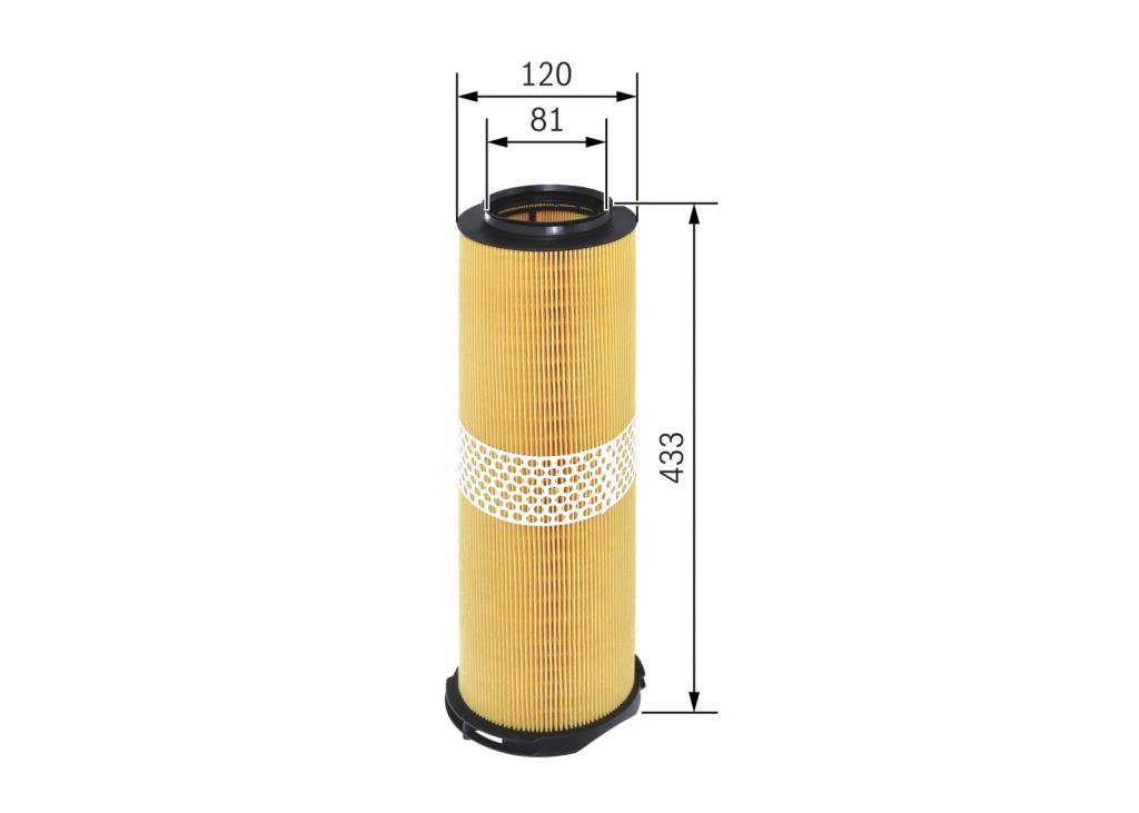 Filtro de aire (de coche) BOSCH ref. F 026 400 205