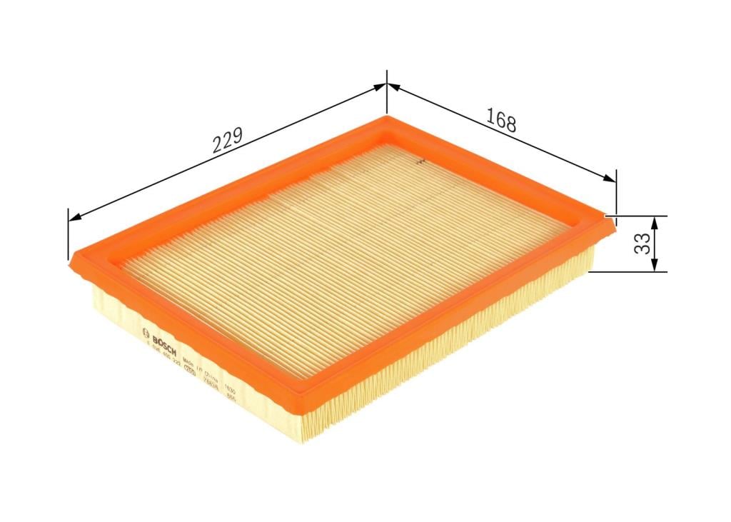 Filtre à air BOSCH ref. F 026 400 222