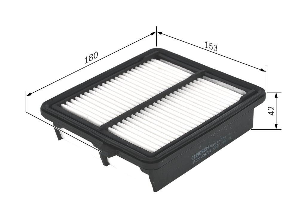Filtre à air BOSCH ref. F 026 400 224