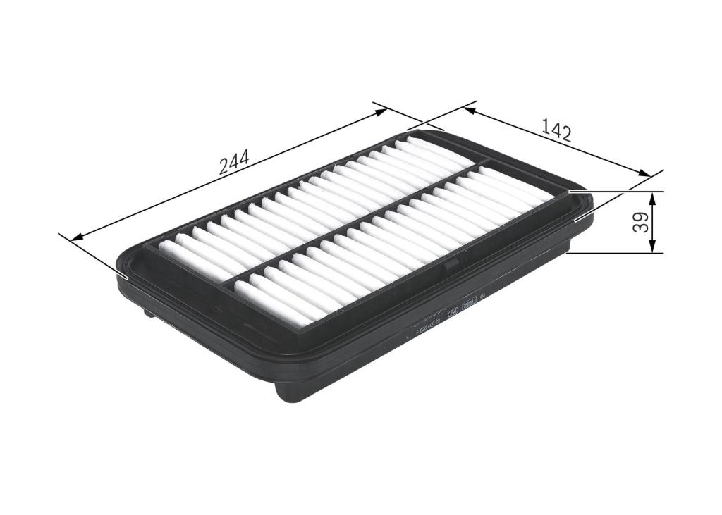 Filtro de ar BOSCH F 026 400 231