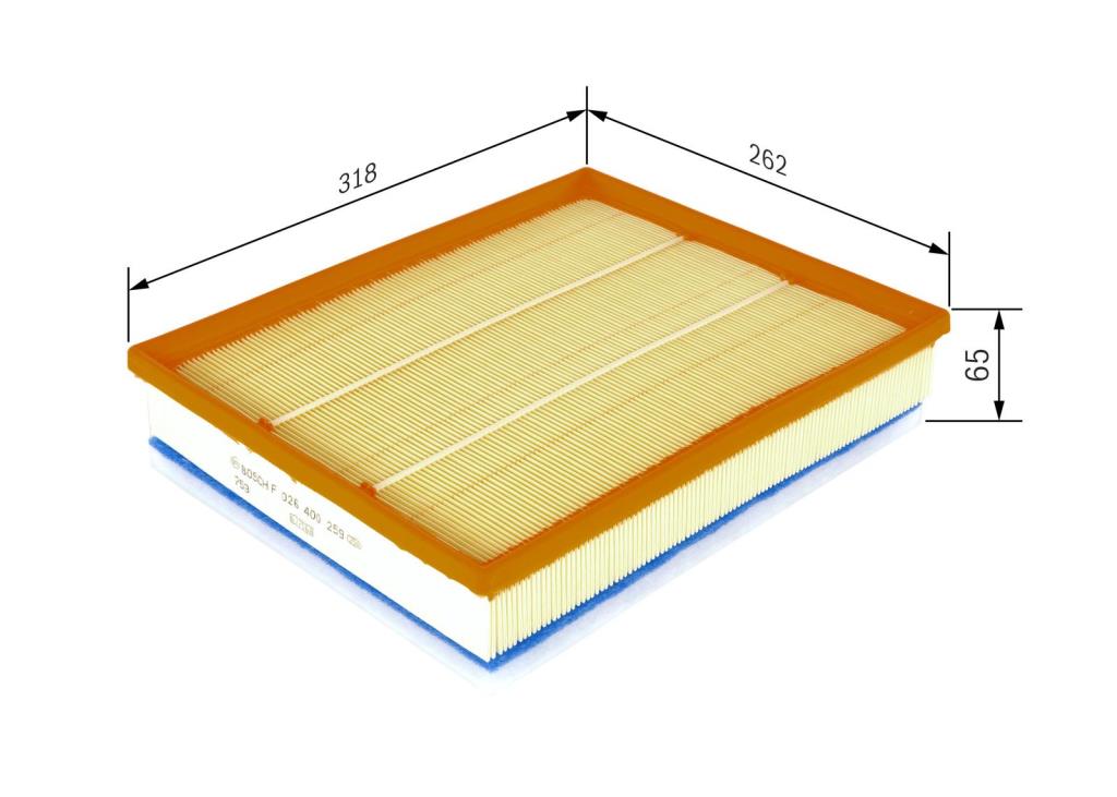 Filtro de ar BOSCH F 026 400 259
