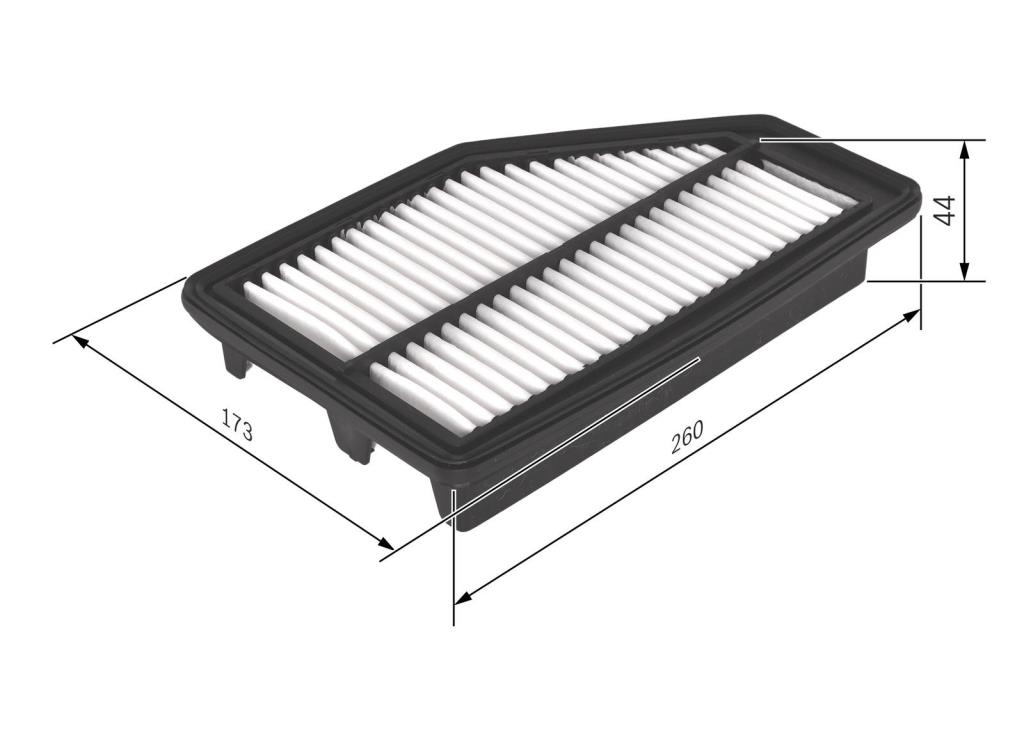 Filtre à air BOSCH ref. F 026 400 295