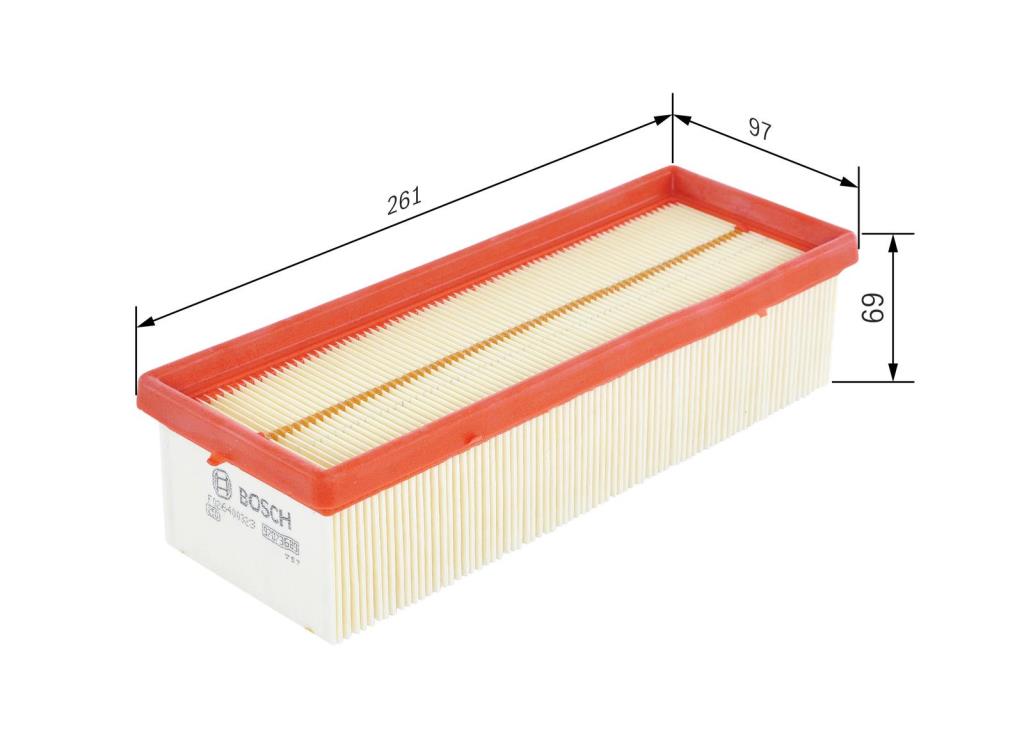 Filtre à air BOSCH ref. F 026 400 323