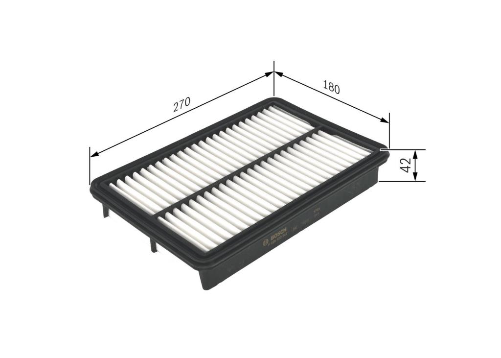 Filtre à air BOSCH ref. F 026 400 347