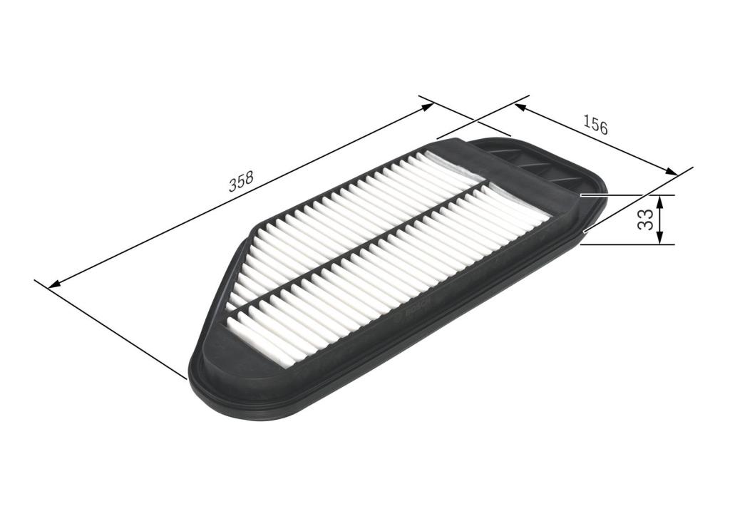 Filtre à air BOSCH ref. F 026 400 349