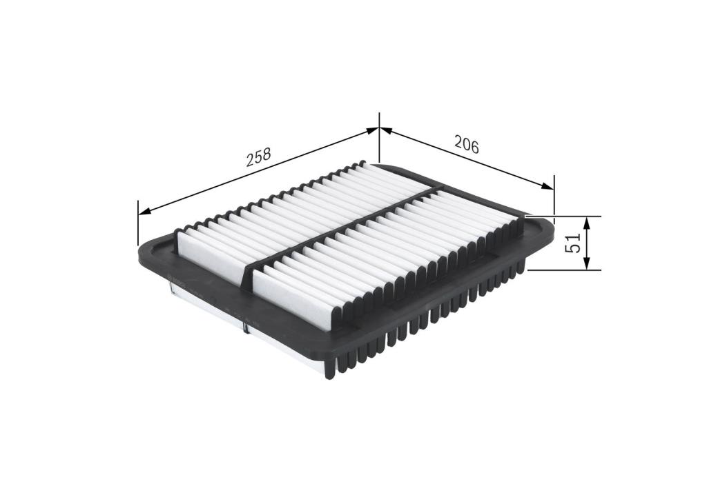 Filtre à air BOSCH ref. F 026 400 353