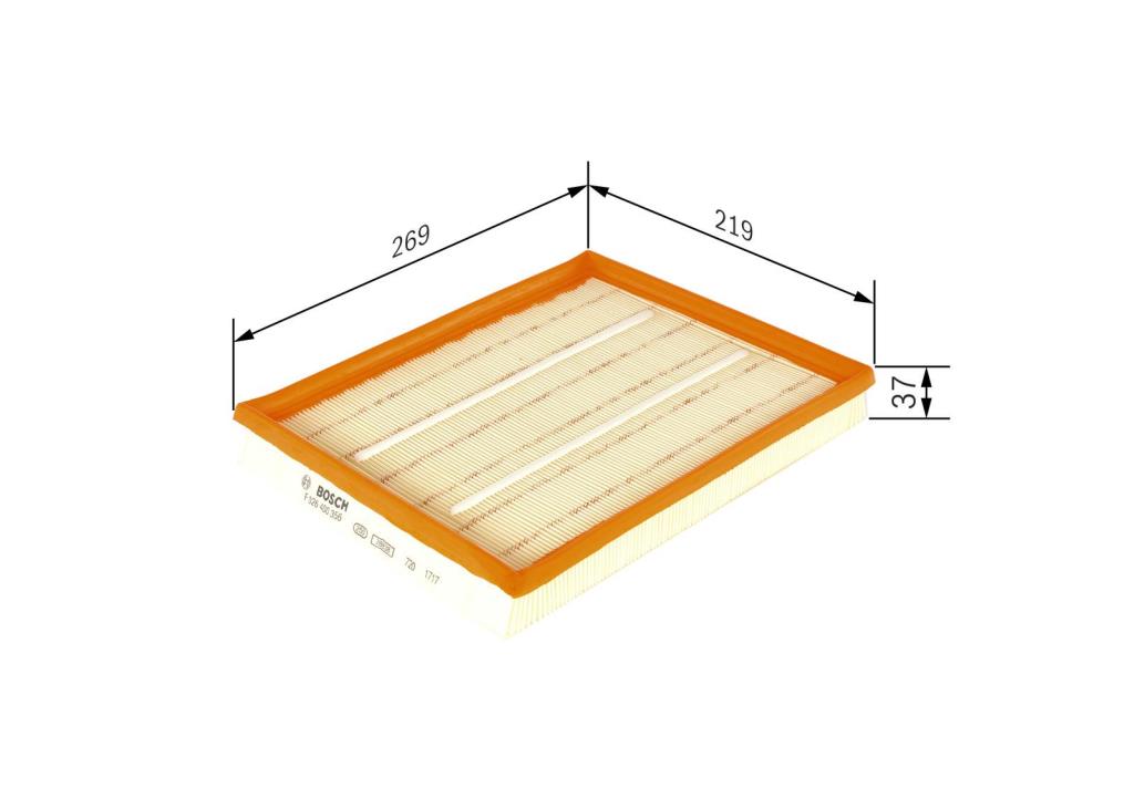 Filtre à air BOSCH ref. F 026 400 356