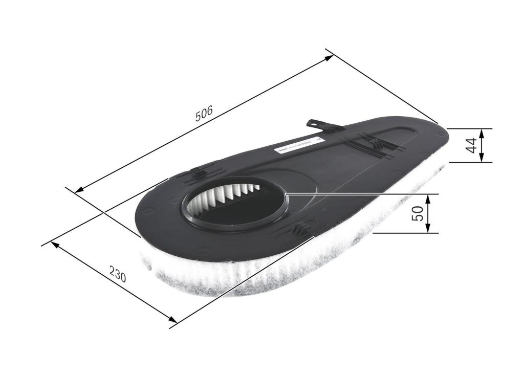 Filtre à air BOSCH ref. F 026 400 365